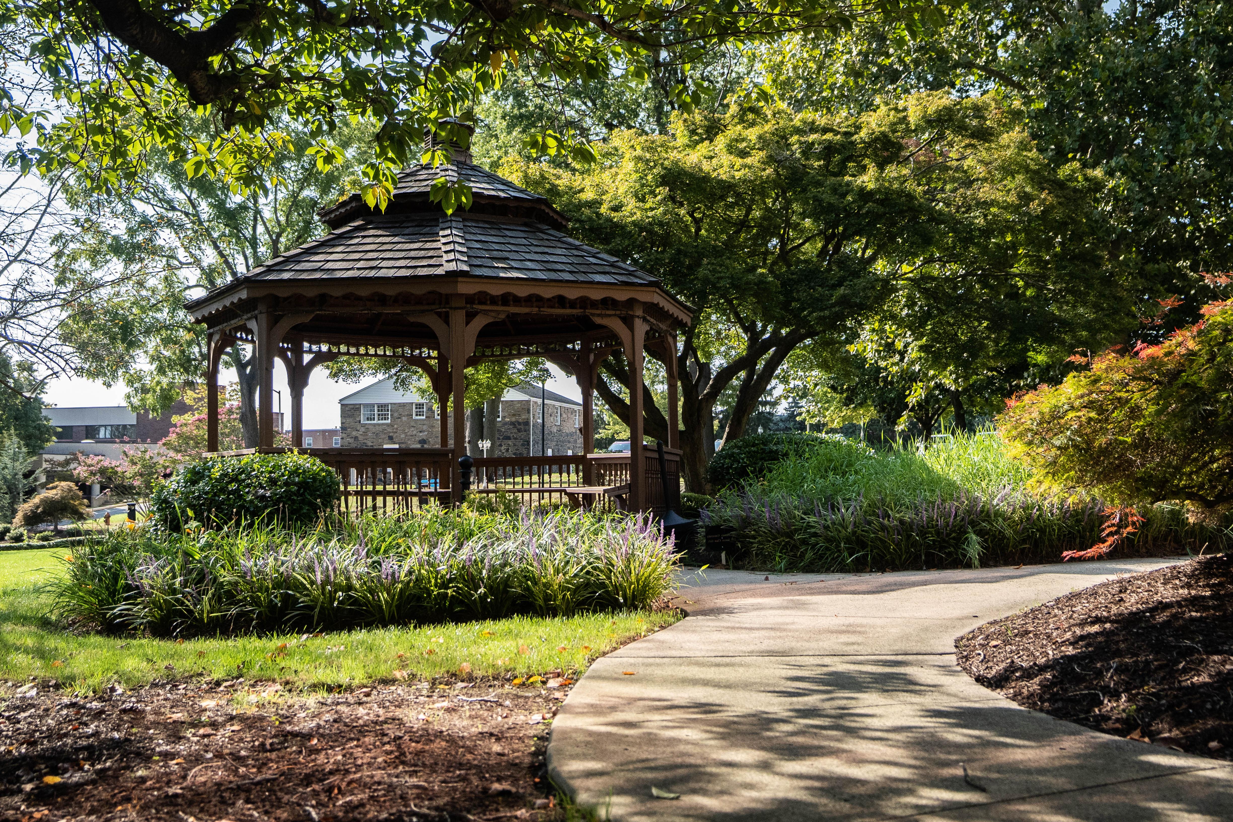 Gazebo on campus